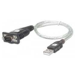 Кабел/адаптер Адаптер от USB към сериен RS232 порт 9-pin M-M, 0, 45 м