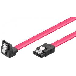 Кабел/адаптер SATA connection cable 6GBs, angled, clips