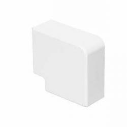 Елемент Равнинен ъгъл за кабелен канал 40 x 16 мм, бял