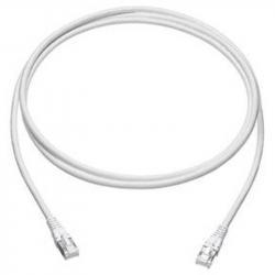 Медна пач корда Patch cord Cat.6 S/FTP LSZH, white