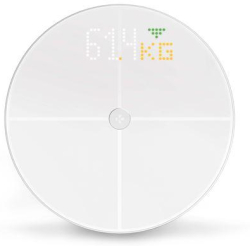 Кантар Цифров кантар MyKronoz, Смарт, WiFi, Bluetooth, Бял
