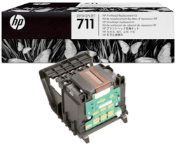 Касета с мастило HP 711 original printhead C1Q10A Replacement Kit на най-ниска цени