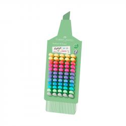  Faber-Castell Текст маркер 1546, пастелни цветове, 60 броя