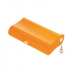 Канцеларски продукт HAN Кутия за моливи Cool, с 3 отделения, оранжева