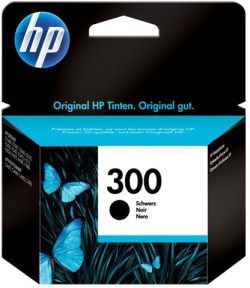 Касета с мастило HP 300 original ink cartridge black standard capacity 4ml 200 pages