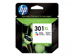 Касета с мастило HP 301XL original Ink cartridge CH564EE UUS tri-colour high capacity 330 pages 1-pack