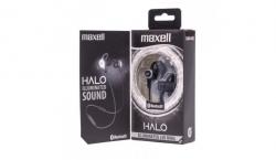 Слушалки Блутут слушалки-тапи MAXELL HALO SPORT, True Wireless, Bluetooth 5.0, Черни