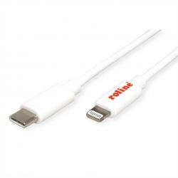 Кабел/адаптер ROLINE 11.02.8323 :: Kабел USB Type-C към 8-Pin Lightning за iPhone,