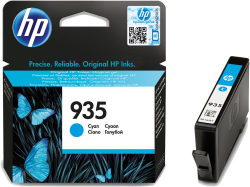 Касета с мастило HP 935 с капацитет до 400 страници, Циан; C2P20AE#BGY