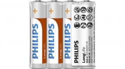 Батерия PHILIPS battery longlife AAA 4TK-PK