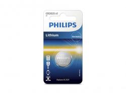 Батерия PHILIPS CR2025-01B Battery Lithium CR2025 3V PHILIPS CR2025 3V 1 PC. Blister