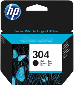Касета с мастило HP 304, черен, 120 страници, HP Deskjet/ HP ENVY на най-ниска цени