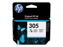 Касета с мастило HP 305 Tri-color Original Ink Cartridge на най-ниска цени