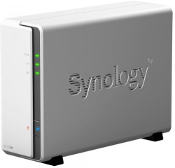 Мрежов сторидж (NAS/SAN) Synology DS120j, 1x HDD (108TB), 512MB DDR4, 18.2 dBA, 2x USB 2.0, 1x RJ45