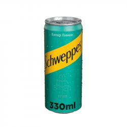 Продукт Schweppes Битер лимон, 330 ml, в кен