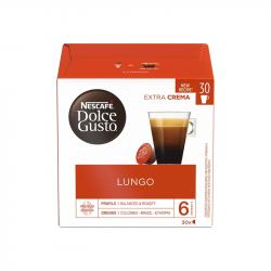 Продукт Nescafé Dolce Gusto Кафе капсула Lungo, 30 броя