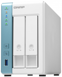 Мрежов сторидж (NAS/SAN) QNAP TS-231K2-Bay NAS Annapurna Labs AL214 Quad core 1.7GHz