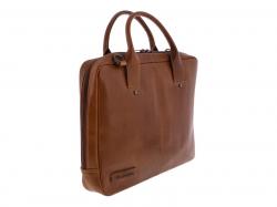 Чанта/раница за лаптоп FUJITSU PLEVIER TACAN 14 brown leather bag for NB up to 14inch