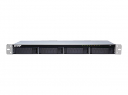 Мрежов сторидж (NAS/SAN) QNAP 4-Bay quad-core 1.7 GHz short-depth rackmount NAS with 100W power supply