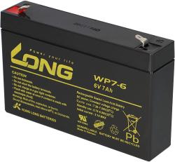 Акумулаторна батерия Aкумулаторна батерия Long WP7-6 TP 6V, 7Ah
