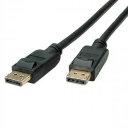 Кабел/адаптер DisplayPort кабел, v1.4, DP-DP, M-M, черен цвят, 1.5 м