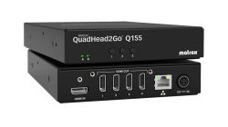 Мултимедиен продукт Външен мулти-дисплей адаптер Matrox QuadHead2GO Q155