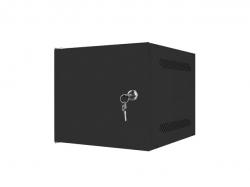Шкаф за техника - Rack Lanberg rack cabinet 10” wall-mount 4U / 280x310 for self-assembly (flat pack), black
