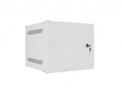Шкаф за техника - Rack Lanberg rack cabinet 10” wall-mount 4U - 280x310 for self-assembly (flat pack), grey