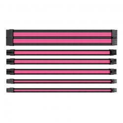 Кабел/адаптер Комплект оплетени кабели Thermaltake TtMod, Black-Pink