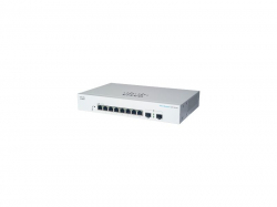 Комутатор/Суич CISCO Business Switching CBS220 Smart 8-port Gigabit 2x1G SFP uplink external