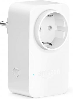 Контакт Смарт контакт Amazon Smart Plug, за Amazon Alexa, Бял