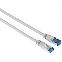 Медна пач корда Мрежов пач кабел HAMA F-UTP, CAT 6, RJ-45 - RJ-45, 1Gbit-s, 3.0 m, Сив, Булк