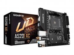 Дънна платка GIGABYTE A520I AC Socket AM4 AMD A520 DDR4 Micro ITX