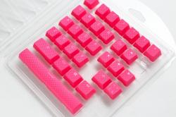 Продукт Капачки за механична клавиатура Ducky Pink 31-Keycap Set Rubber Backlit