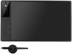 Графичен таблет HUION Inspiroy WH1409 V2, 5080 lpi, Мicro USB, 2000mAh, 12 бутони, Черен