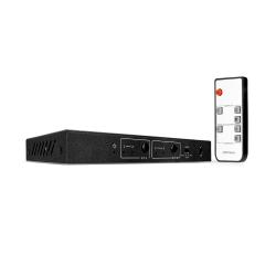 Кабел/адаптер LINDY LNY-38302 :: 2x2 HDMI 18G Matrix видео превключвател