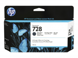 Касета с мастило HP 728 130-ml Matte Black DesignJet Ink Cartridge