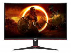 Монитор AOC C24G2AE-BK 23.6inch VA FHD 165Hz 2xHDMI 2xDP VGA Speakers