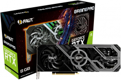 Видеокарта Palit GeForce RTX 3070 8GB GamingPro V1 LHR