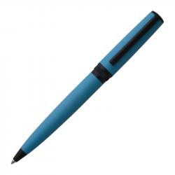 Канцеларски продукт Hugo Boss Химикалка Gear Matrix Teal, в кутия, синя