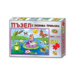 Продукт Пъзел с приказка Палечка, 60 части