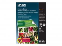Хартия за принтер EPSON Double-Sided Photo Quality Inkjet Paper Matte A4 210 x 297 mm 140g-m2 50 sheet
