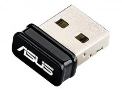 Мрежова карта/адаптер ASUS USB-N10 Nano Wireless-N150 Adapter IEEE 802.11b-g-n USB2.0 Nano
