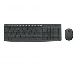 Клавиатура Logitech MK235 Wireless Keyboard and Mouse Combo - Grey - US INTL