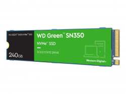 Хард диск / SSD Western Digital Green SN350 NVMe SSD 240GB M.2 2280 PCIe Gen3 8Gb-s