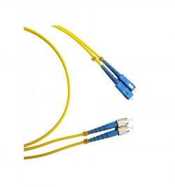 Оптична пач корда Оптични пач корди FC/UPC - SC/UPC сингъл мод, дуплекс, 25м.