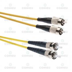 Оптична пач корда Оптични пач корди FC/UPC - ST/UPC сингъл мод, дуплекс, 3м. на най-ниска цени