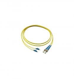 Оптична пач корда Оптична пач корда LC/UPC-ST/UPC, дуплекс, Сингъл мод 9/125, 10м.
