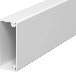 Кабелен канал 50x20, без разделител, бял