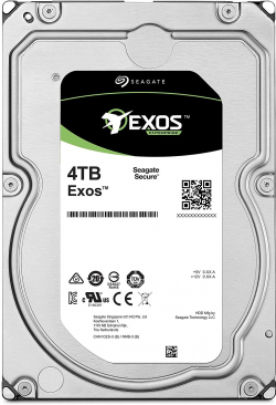 Хард диск / SSD SEAGATE Exos 7E10 SATA 4TB 7200rpm 256MB cache 512n BLK